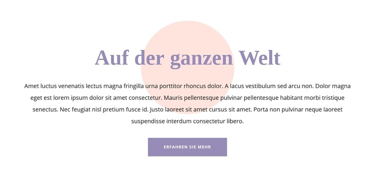 Text und Form CSS-Vorlage