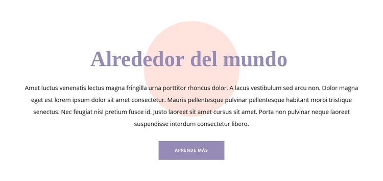 Texto y forma Tema de WordPress