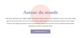 Texte Et Forme - Modèle De Page De Destination