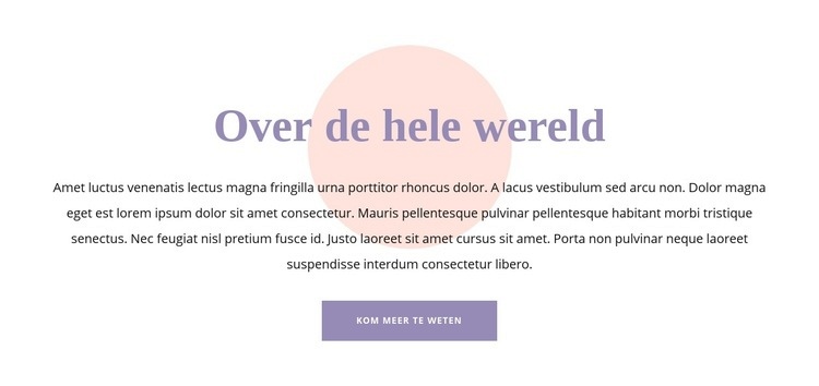 Tekst en vorm Html Website Builder