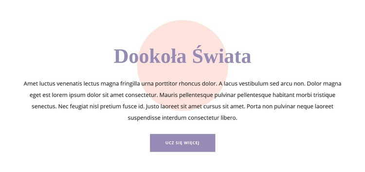 Tekst i kształt Kreator witryn internetowych HTML