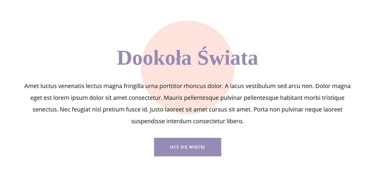 Tekst i kształt Motyw WordPress