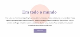 Design De Site Pronto Para Uso Para Texto E Forma