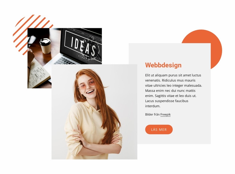 Vi skapar webbplatser WordPress -tema