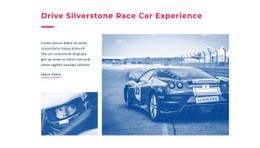 Race Car Experience HTML5 Template