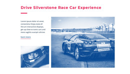 Race Car Experience - Ultimate Homepage Design