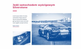 Najlepszy Szablon HTML5 Dla Doświadczenie W Samochodzie Wyścigowym