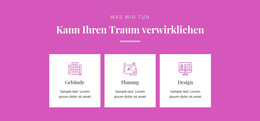 Integriertes Mehrfachlayout Für Kann Deinen Traum Verwirklichen