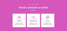 Puede Construir Tu Sueño - Website Creation HTML