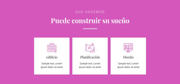 Diseño Múltiple Integrado Para Puede Construir Tu Sueño