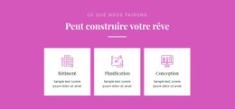 Peut Construire Votre Rêve - Créateur De Sites Web Personnalisés