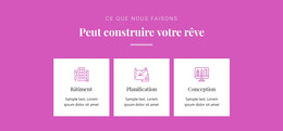 Page Web Pour Peut Construire Votre Rêve