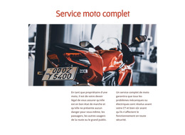 Services Moto - Page De Destination