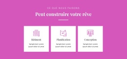 Peut Construire Votre Rêve - Page De Destination Simple