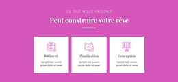 Peut Construire Votre Rêve - Thème WordPress Gratuit