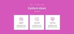 Építheti Álmát - Webhelysablonok