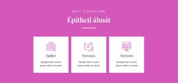 Építheti Álmát - Professzionális Webhelytervezés