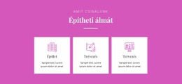 Építheti Álmát – Ingyenes WordPress Téma