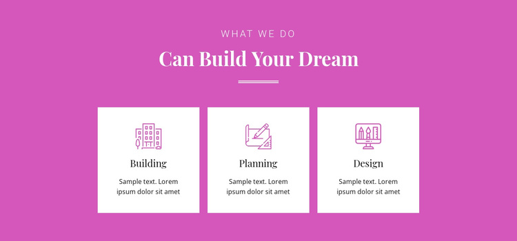 Can build your dream Joomla Template