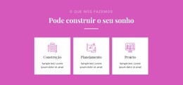 Pode Construir Seu Sonho Site De Design