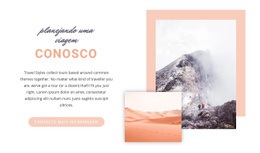 Dia De Planejamento Conosco Landing Page