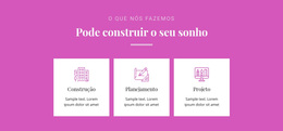 Pode Construir Seu Sonho - Tema WordPress Gratuito