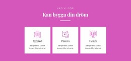 Kan Bygga Din Dröm - Professionell Webbdesign