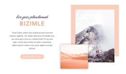 Bizimle Planlama Günü Için CSS Menüsü