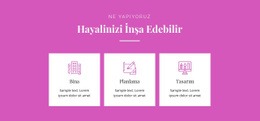 Hayalini Inşa Edebilir