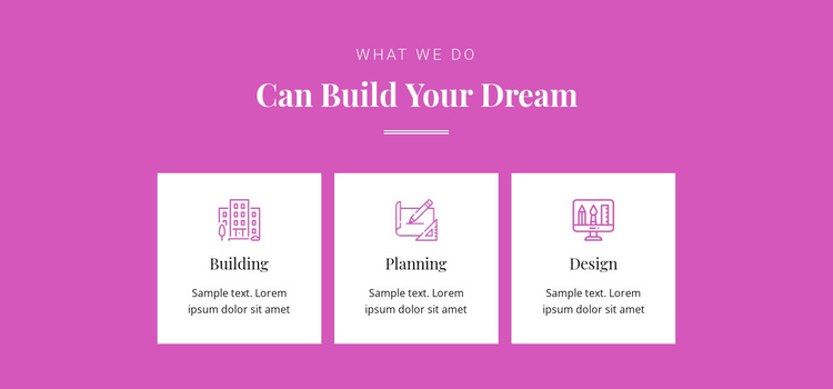 Can build your dream Website Builder Software