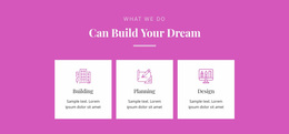 Can Build Your Dream - Professional Website Design