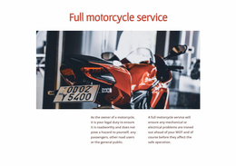 Motorcycle Services