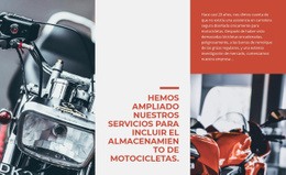 Servicios Almacenamiento De Motocicletas - Funcionalidad Del Creador De Sitios Web