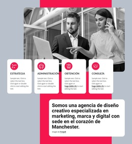 Marketing, Branding Y Digital: Plantilla De Sitio Web Premium Para Empresas