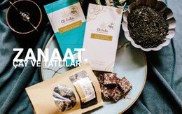 El Işi Çay Ve Tatlılar - Web Sitesi Tasarımı Ilhamı