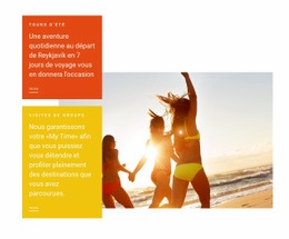Hôtel Summer Beach - Modèle HTML5 Réactif