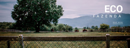 Download Gratuito De Eco Natureza Fazenda Modelo HTML