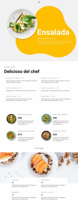 Alimentos Orgánicos Saludables - Create HTML Page Online