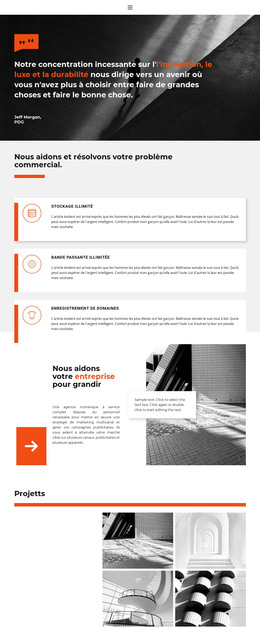 Conception De Pages HTML Pour Outils D'Affaires