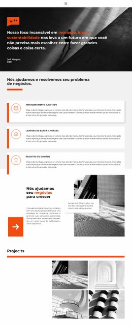 Ferramentas De Negócios - HTML Template Builder