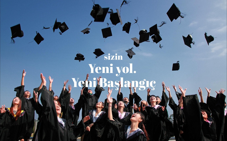 Yeni yol. Yeni başlangıç WordPress Teması