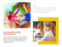 HTML-Design Für Alternative Kindertagesstätte Galopp