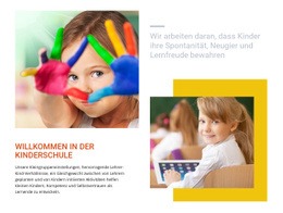 Alternative Kindertagesstätte Galopp Website-Erstellung