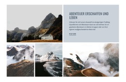 Mehrzweck-Website-Builder Für Vogelbeobachtung Und Wandern