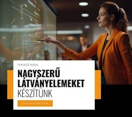 Webhely Kialakítása A(Z) Egy Digitális Élményügynökség, Amely A Tehetségeket Táplálja Számára