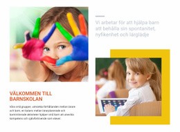 Temalayoutfunktion För Alternativ Dagis Galopp