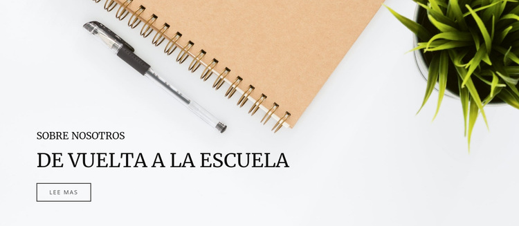 De vuelta a la escuela Tema de WordPress