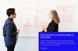 Um Design De Site Exclusivo Para Receita Para O Sucesso