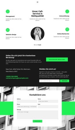 Einfache Beratung - Benutzerdefiniertes Website-Design