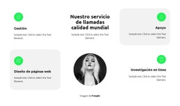 HTML5 Responsivo Para Obtenga Más Información Sobre Los Servicios